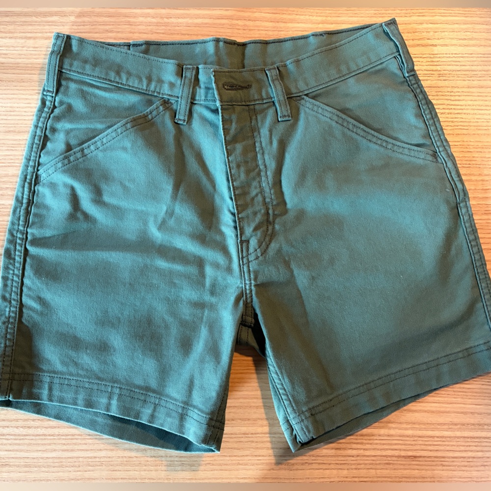 Levi's Olive Green Work Shorts